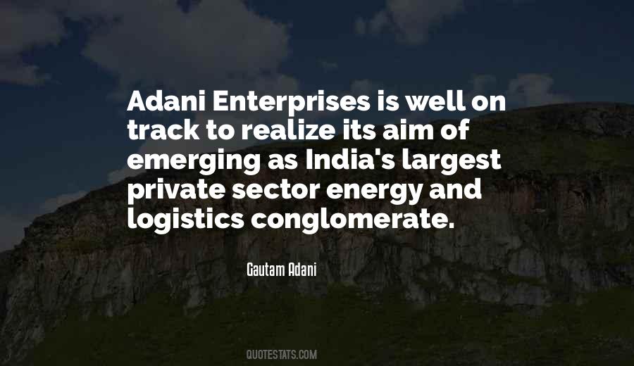 Adani Enterprises Quotes #1416234