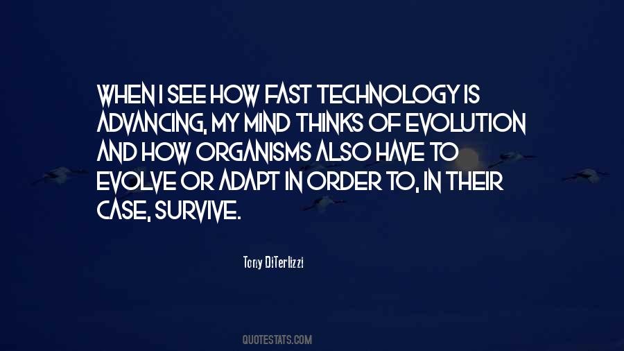 Adapt Evolve Quotes #1077149