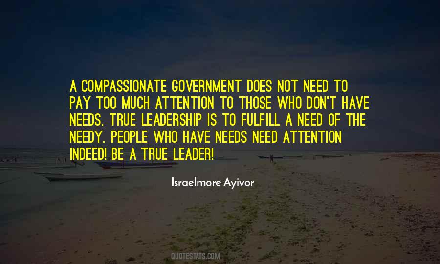 Compassionate Leader Quotes #1132132