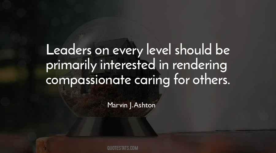 Compassionate Leader Quotes #87183