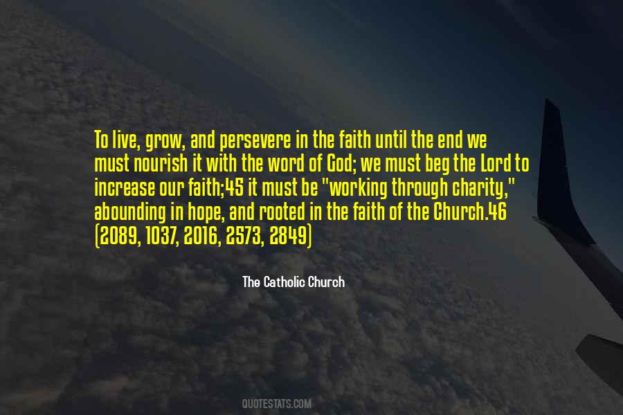 Faith Of Quotes #1098740