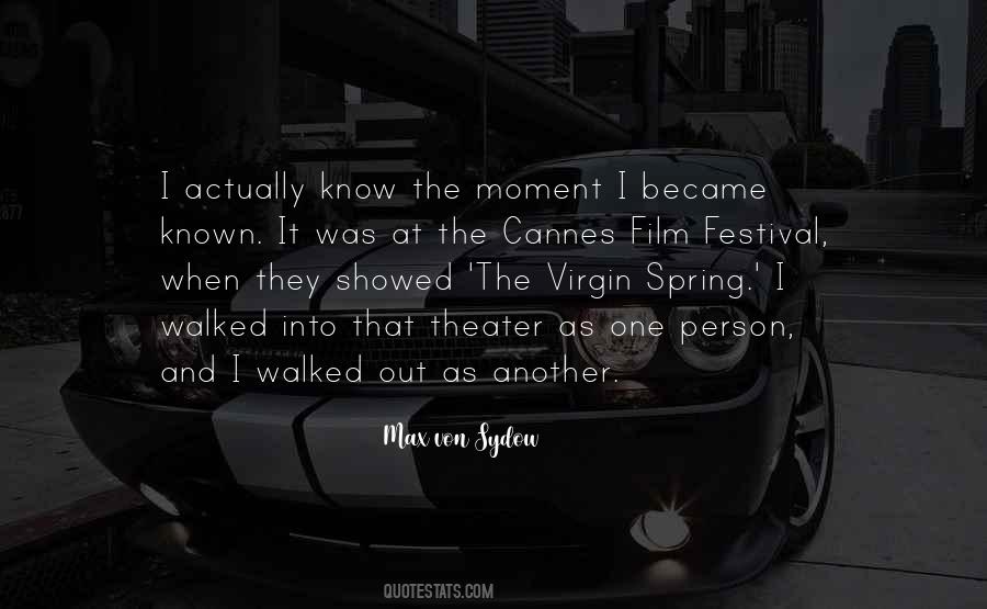 Virgin Spring Quotes #95170