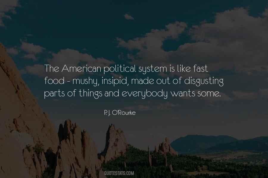 American Political System Quotes #535756