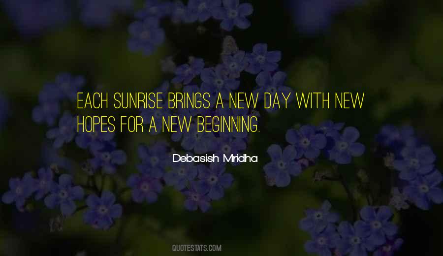 Quotes About New Day New Beginning #972680