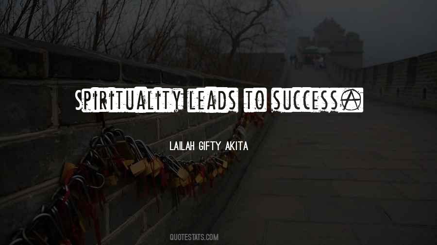 Spiritual Success Quotes #1666937