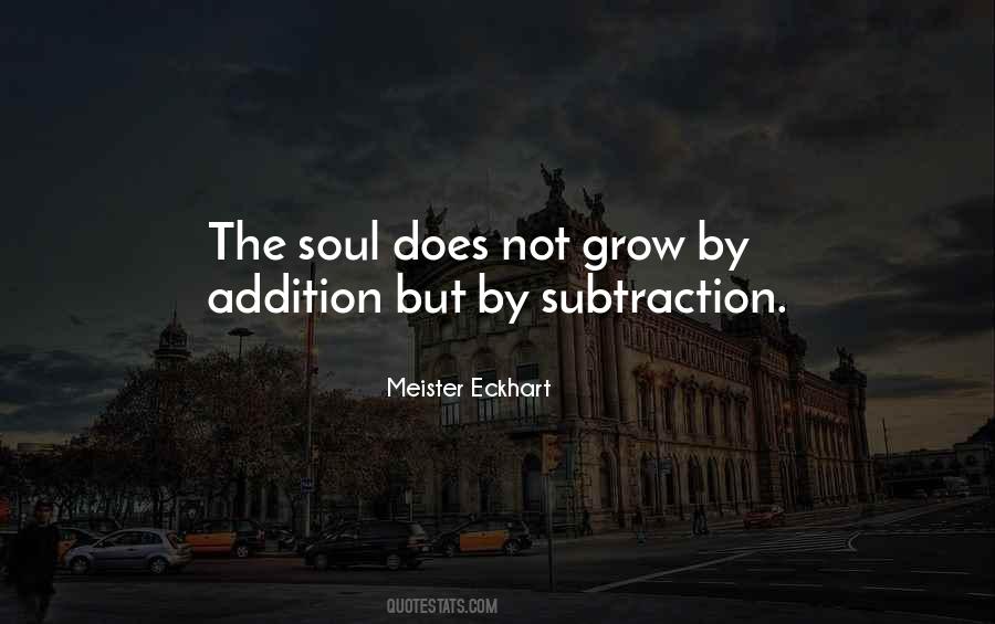 Addition By Subtraction Quotes #1484180