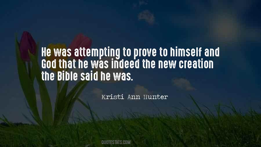 Quotes About New Creation #1339091
