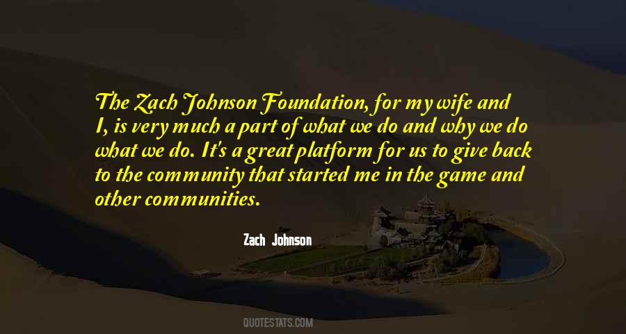 Foundation For Quotes #1196388