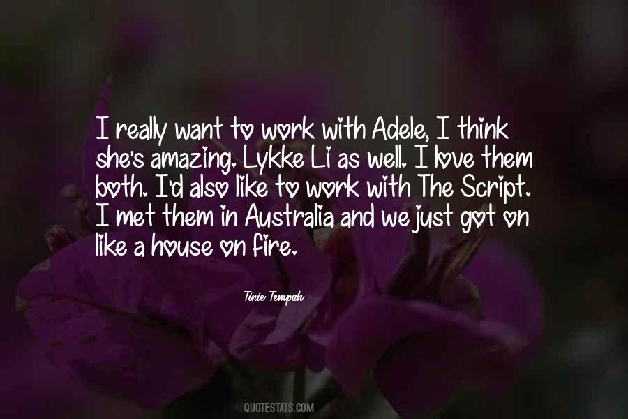 Adele's Quotes #1182503