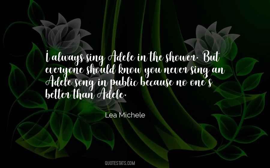 Adele's Quotes #1402145