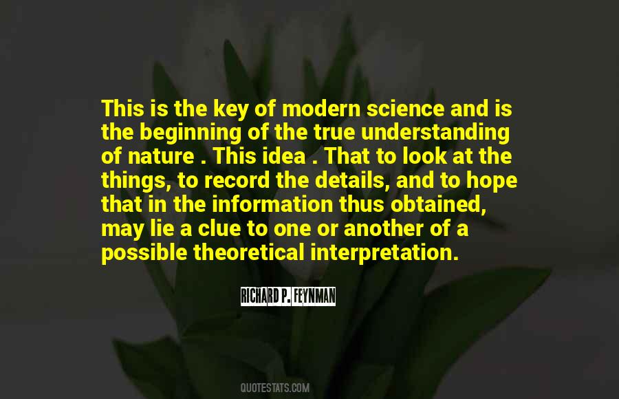 Theoretical Understanding Quotes #1172629