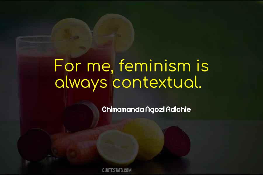 Adichie Feminism Quotes #613649