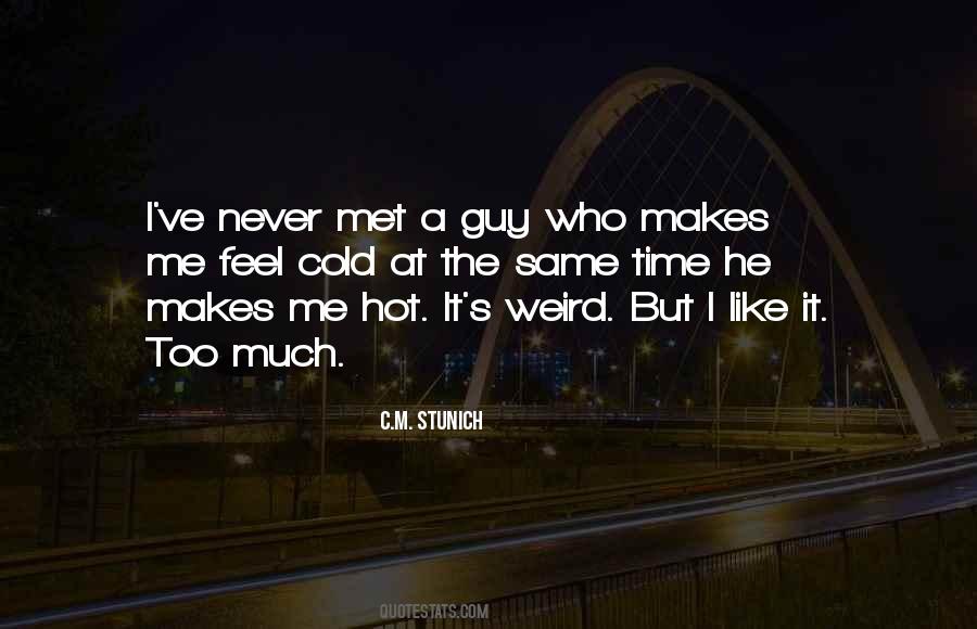 Hot Guy Quotes #1037698