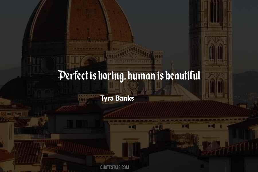 Perfect Is Boring Quotes #1511112