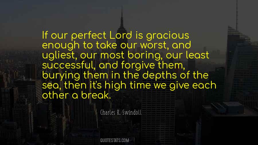 Perfect Is Boring Quotes #456915