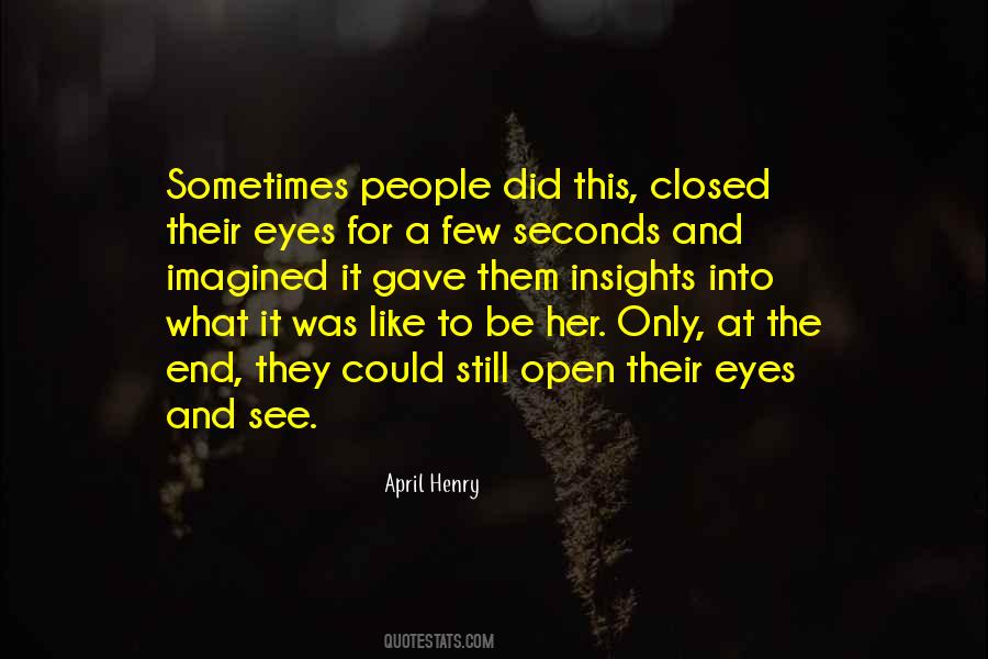 A Few Seconds Quotes #675513