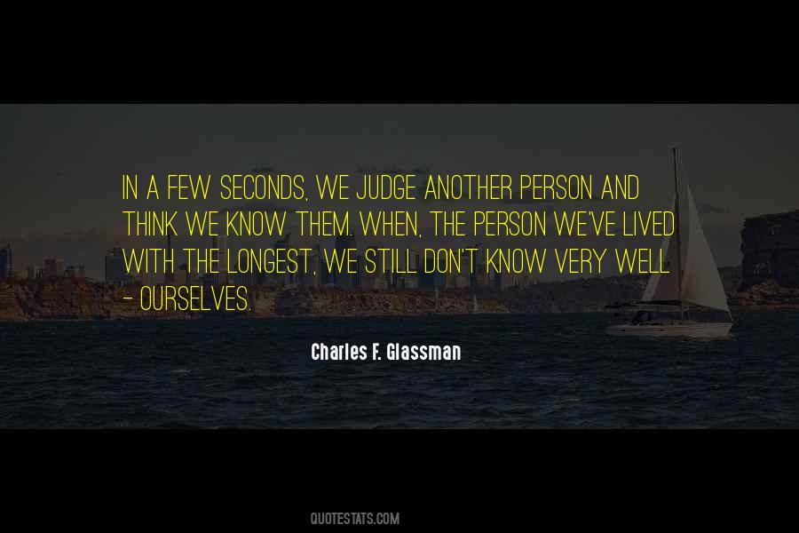 A Few Seconds Quotes #841199