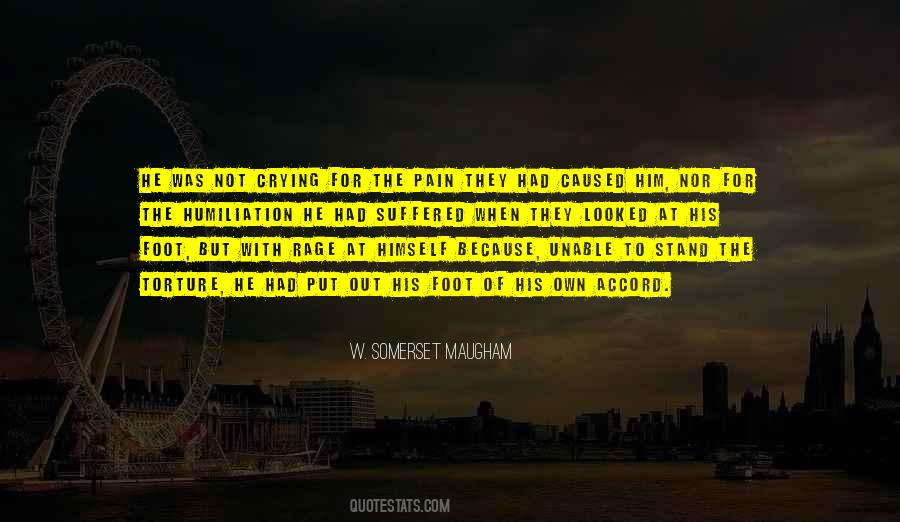 Pain Caused Quotes #655881