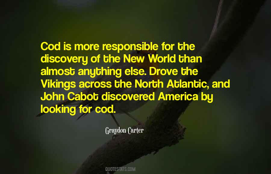 Discovery Of The New World Quotes #11593