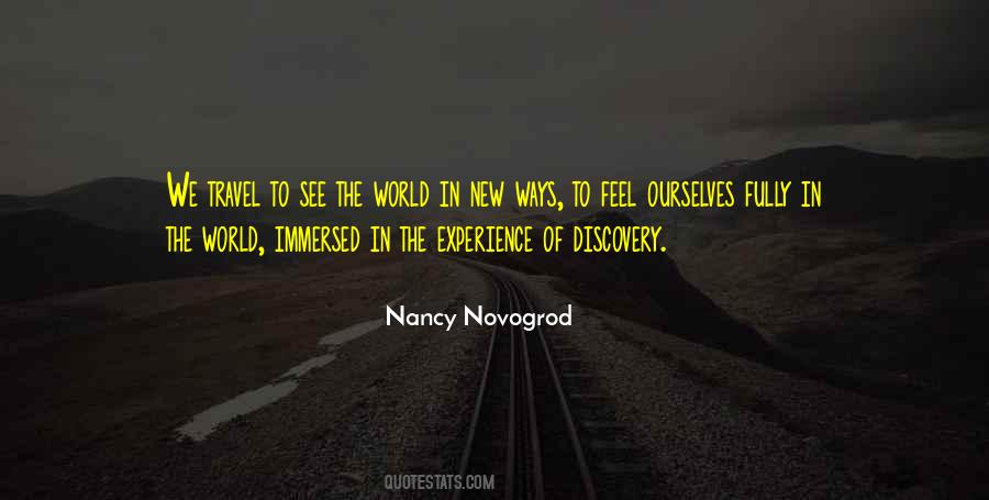Discovery Of The New World Quotes #1252321