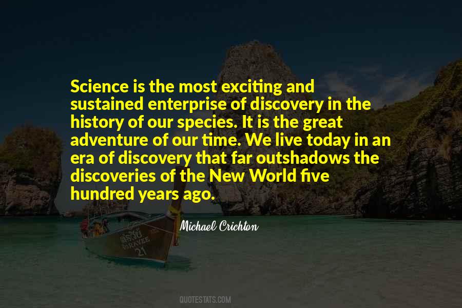 Discovery Of The New World Quotes #356537