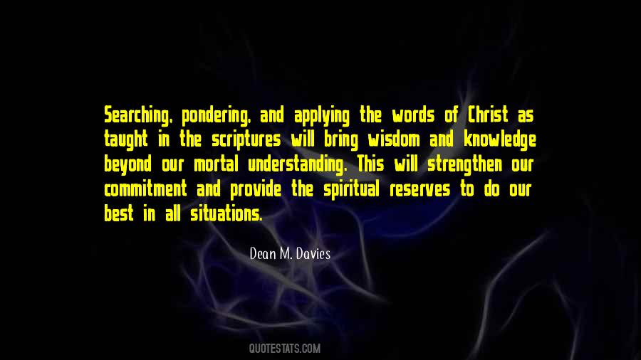 Spiritual Words Of Wisdom Quotes #979826
