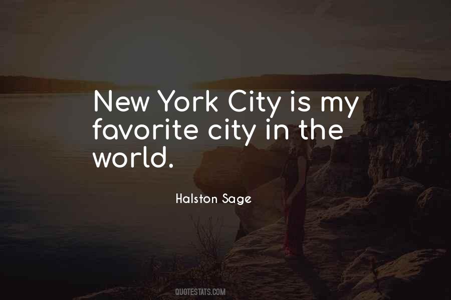 City Is Quotes #1430270