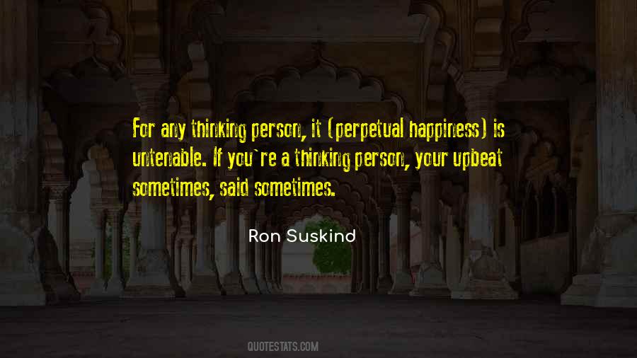 Quotes About Thinking A Person #90173