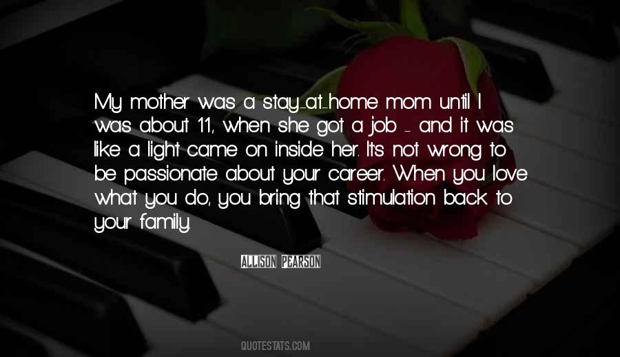 A Stay At Home Mom Quotes #114469