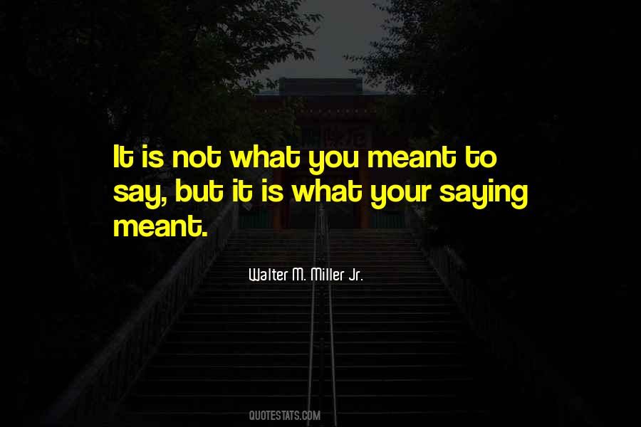 Teddy Brimley Quotes #101905