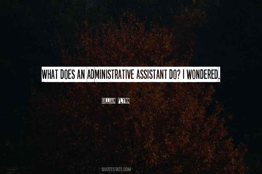 Administrative Quotes #751978