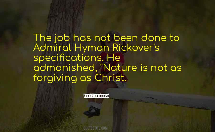 Admiral Hyman Rickover Quotes #968560
