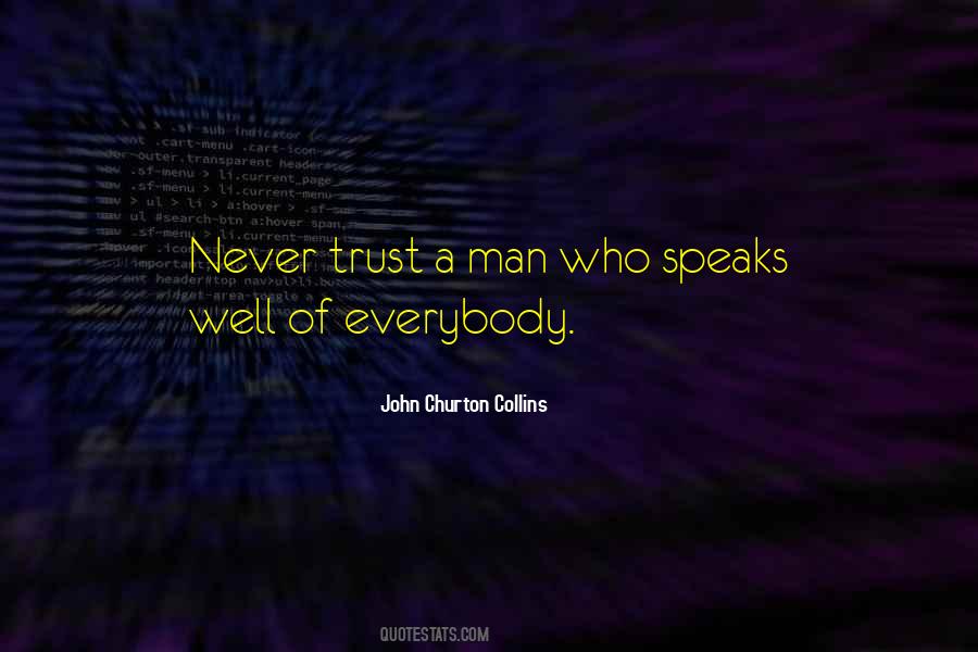 Quotes About Never Trust A Man #778489