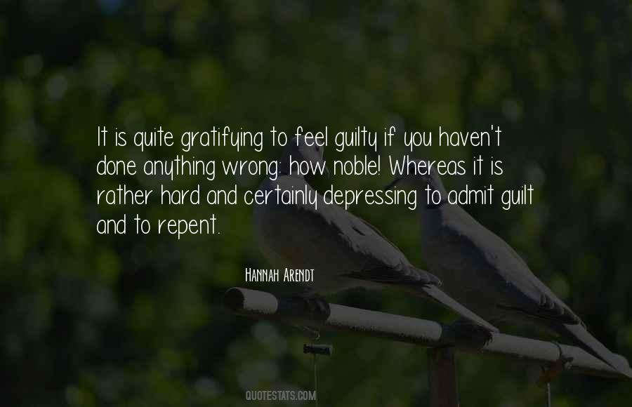 Admit Guilt Quotes #110638