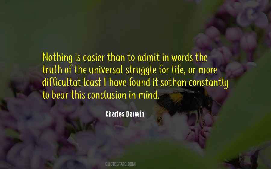 Admit The Truth Quotes #298382