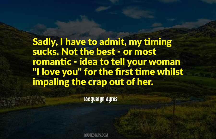 Admit Your Love Quotes #1627348