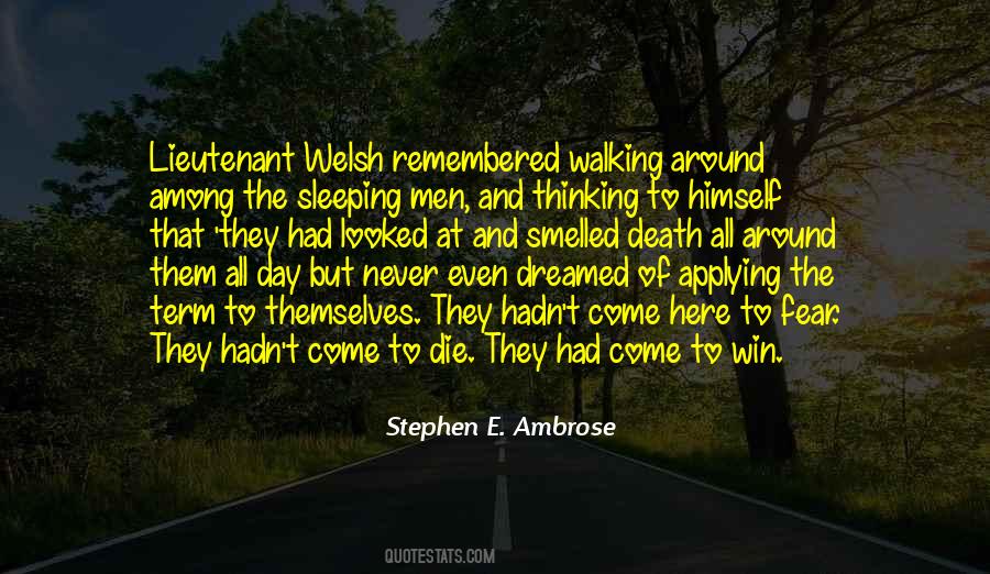 Quotes About Never Sleeping #1591728