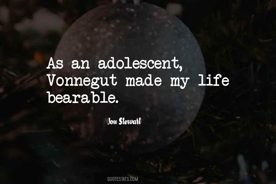 Adolescent Quotes #1072133