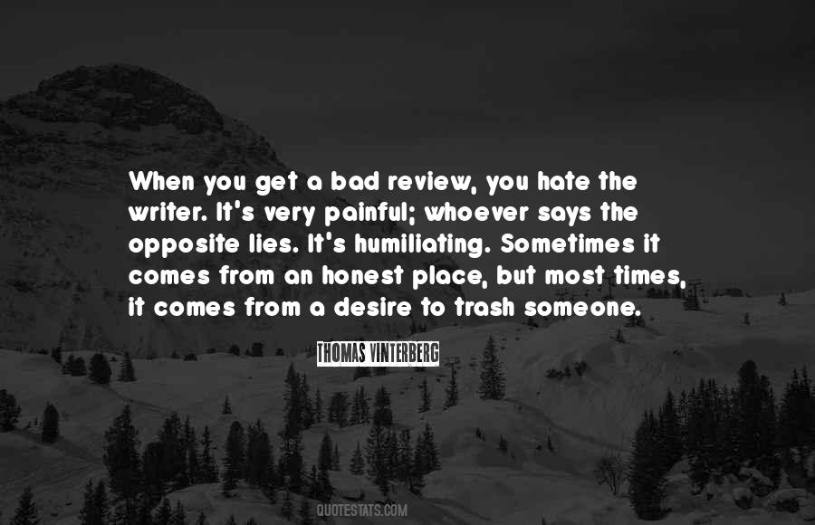 From Review Quotes #1698505