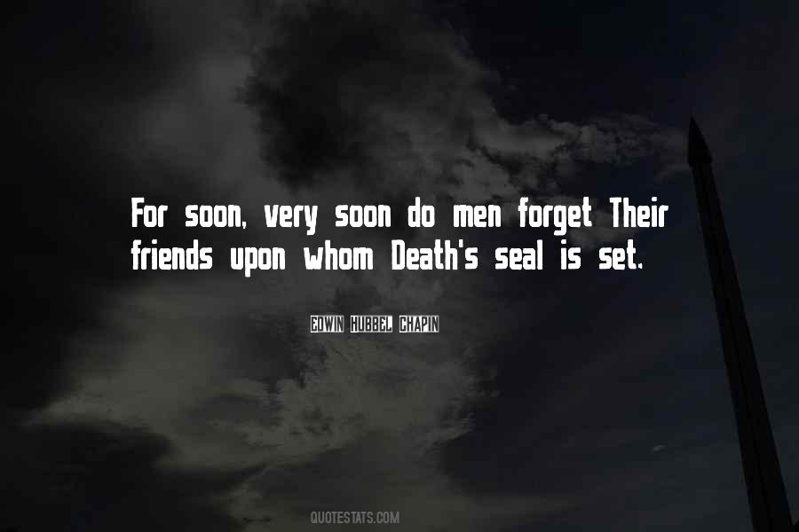 Upon Death Quotes #174398