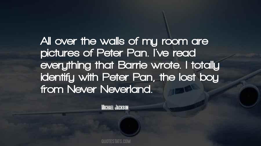 Quotes About Never Neverland #1362784