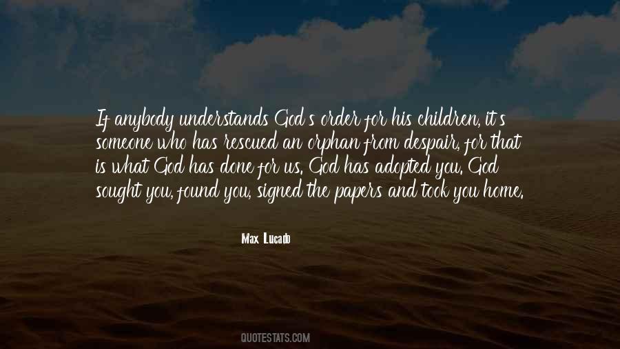 Adopted By God Quotes #540537