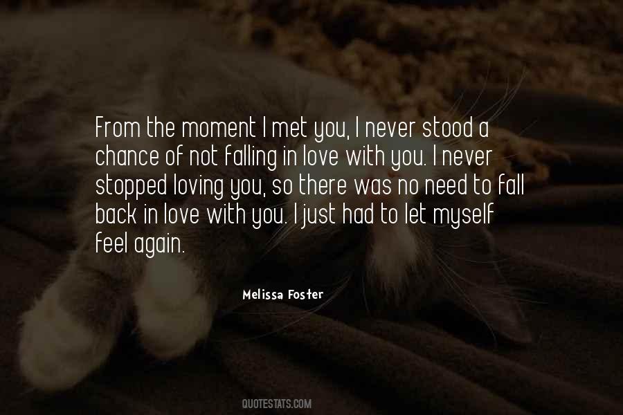 Quotes About Never Loving Again #923288