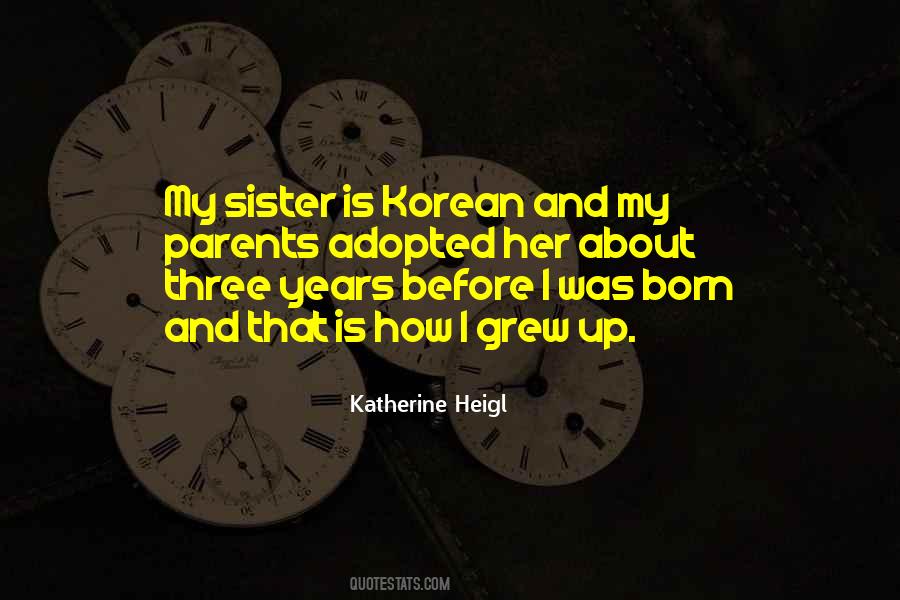 Adopted Sister Quotes #1520102