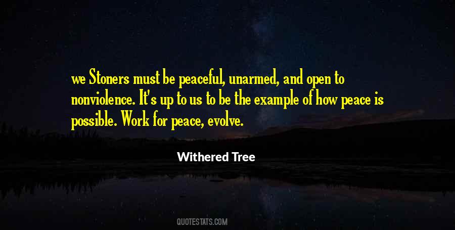 Nonviolence Peace Quotes #1002994