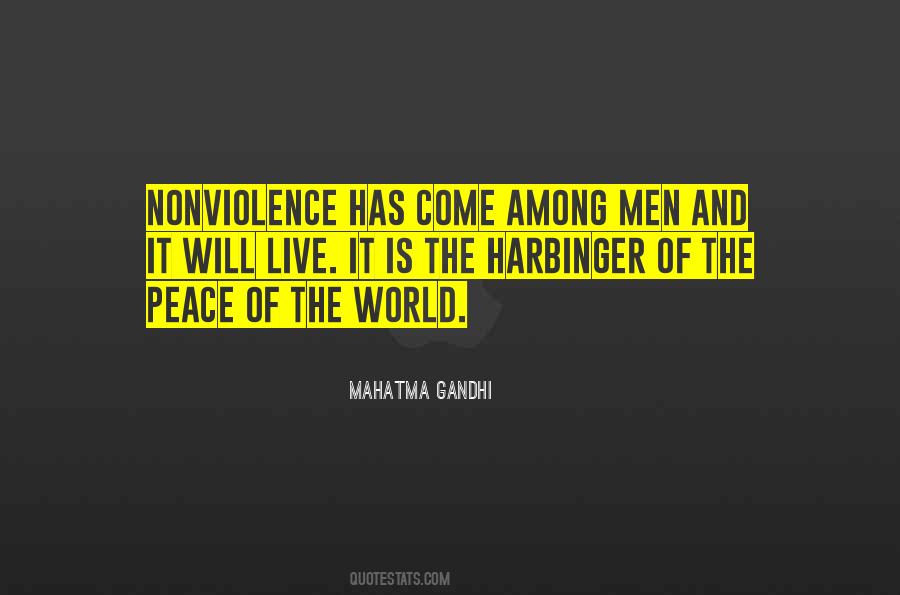 Nonviolence Peace Quotes #1234192