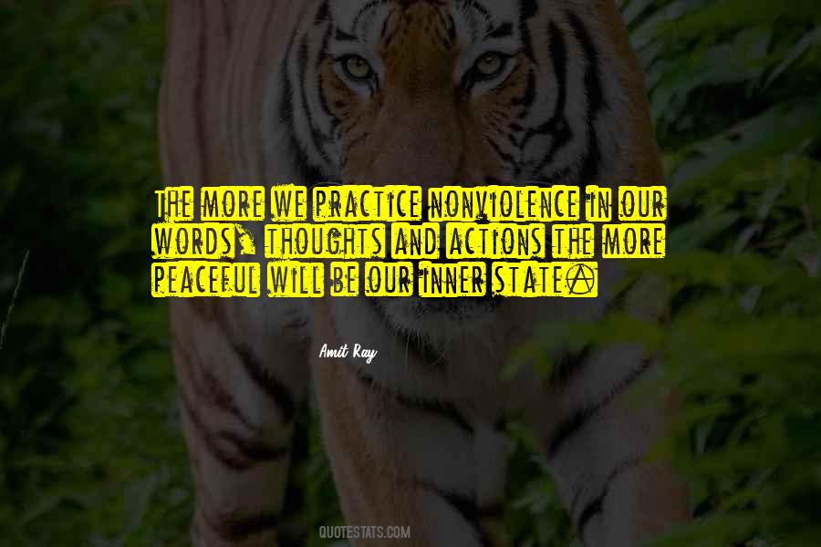 Nonviolence Peace Quotes #1280510