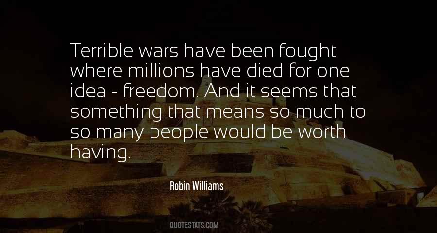 Robin War Quotes #1310841
