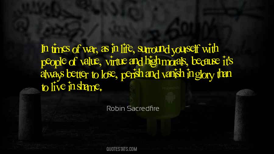 Robin War Quotes #1364864