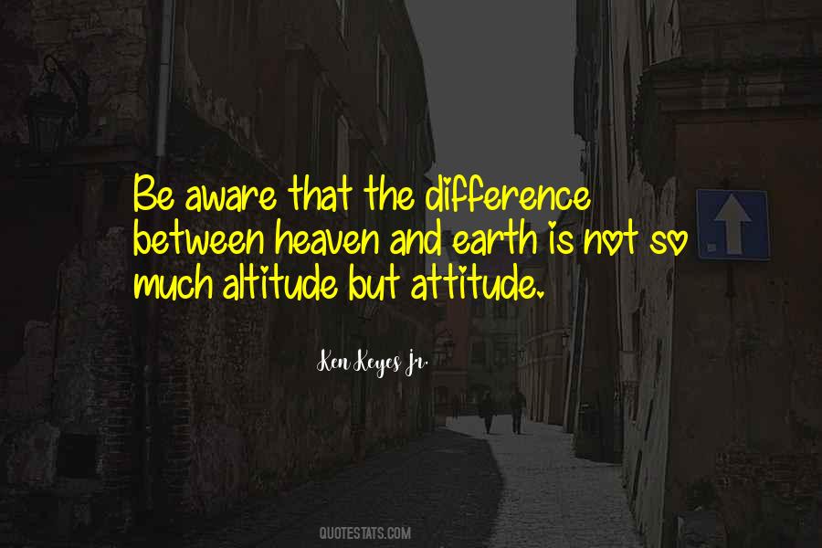 Attitude Vs Altitude Quotes #1083588